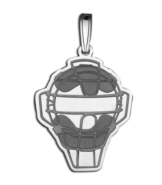 Baseball Umpire Helmet Pendant Jewelry