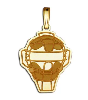 Baseball Umpire Helmet Pendant Jewelry