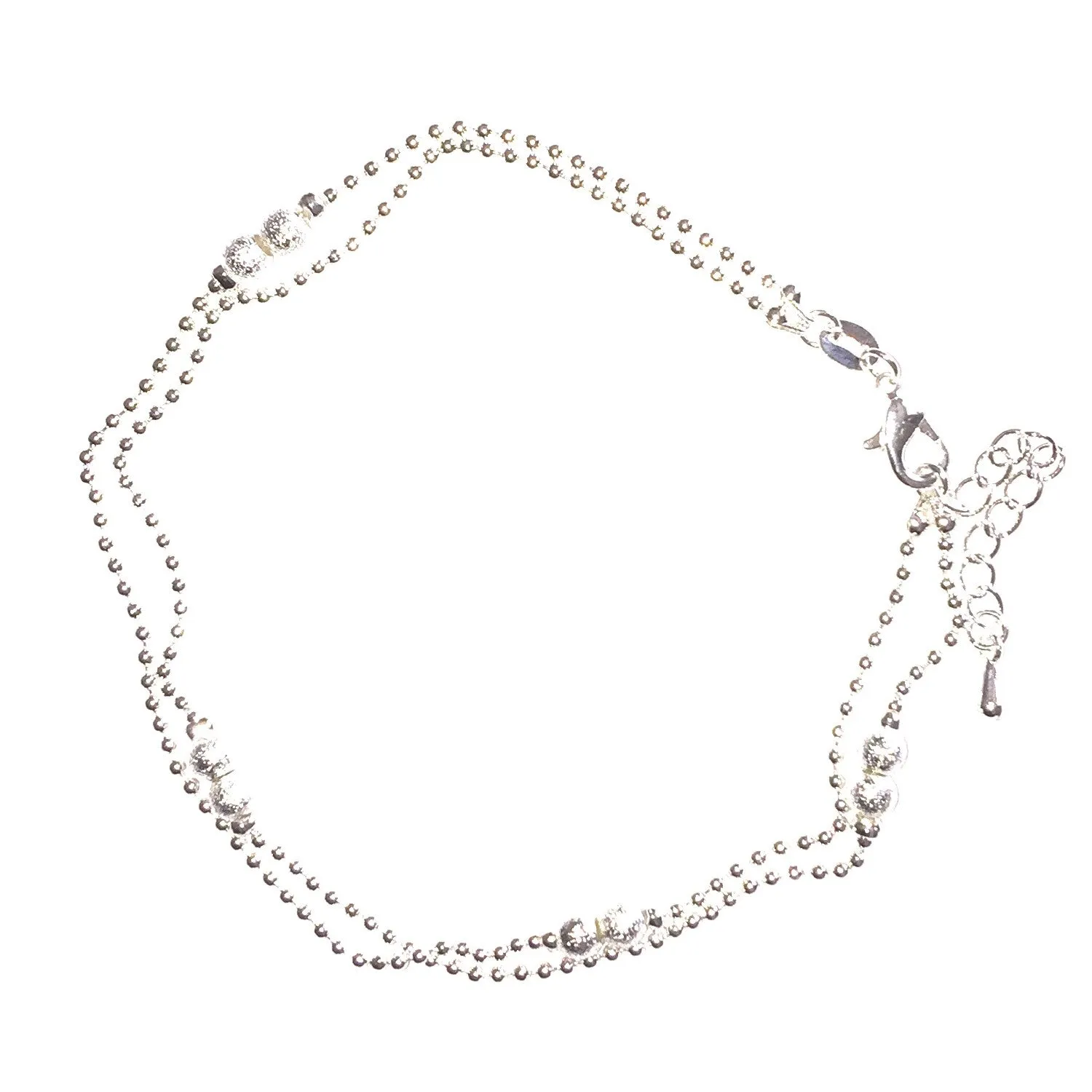 Beaded Layered Anklet