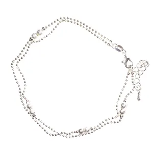 Beaded Layered Anklet
