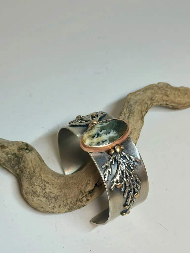BLACK FOOT PLUME CUFF JK151