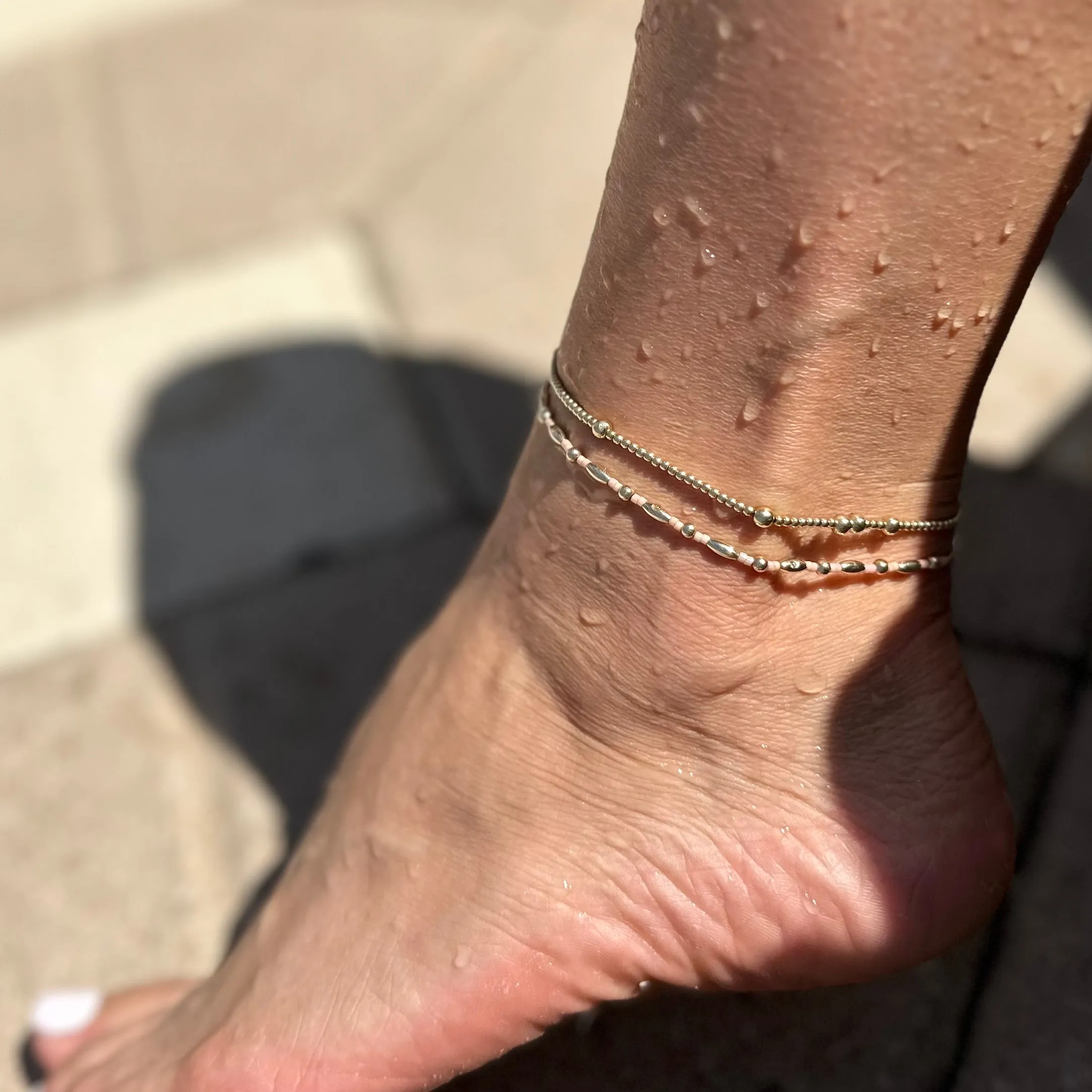Blair Blush - Anklet