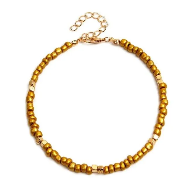 Bohemian Style Adjustable  Anklet