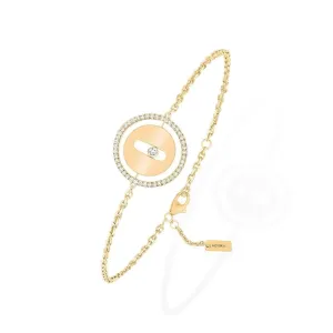 Bracelet Sur Chaîne Lucky Move Pm Bracelet - Yellow Gold