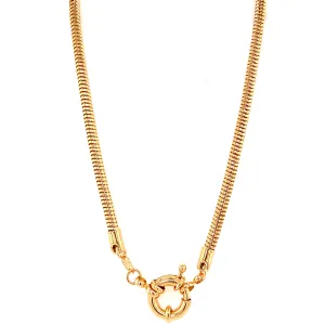 Brie Bolt Snake Chain