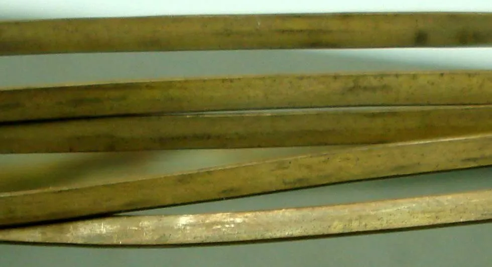 Bronze Ring Stock 2.3mm x 0.7mm Shank Heavy Plain Metal Wire - Rings Bracelets Pendants Metalwork