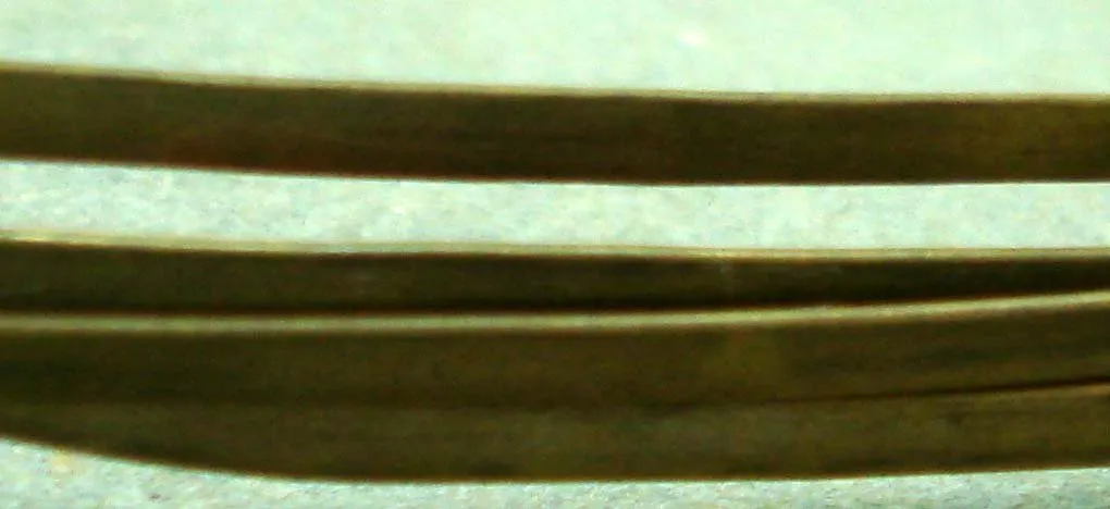 Bronze Ring Stock 2.3mm x 0.7mm Shank Heavy Plain Metal Wire - Rings Bracelets Pendants Metalwork