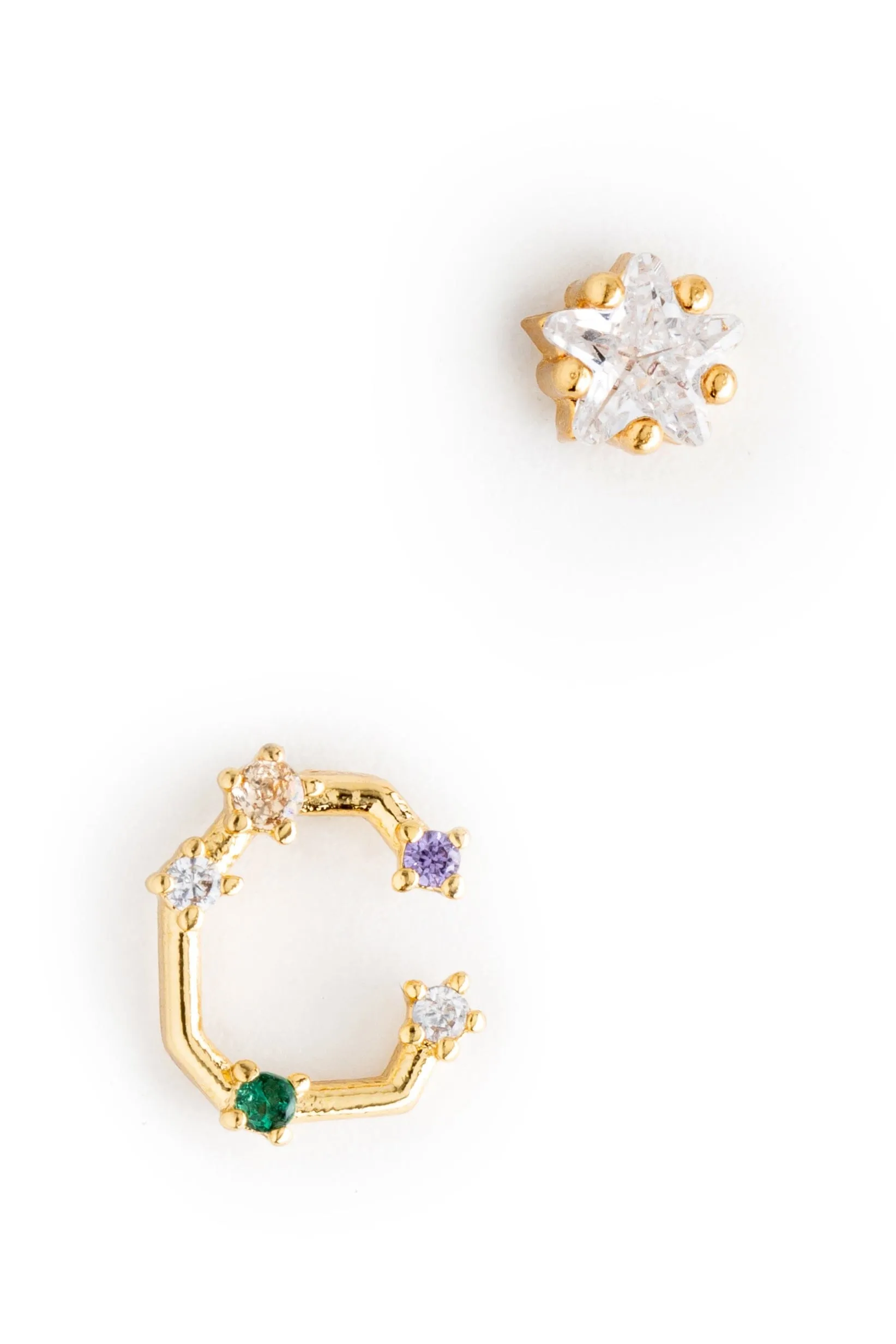 C Constellation Earrings