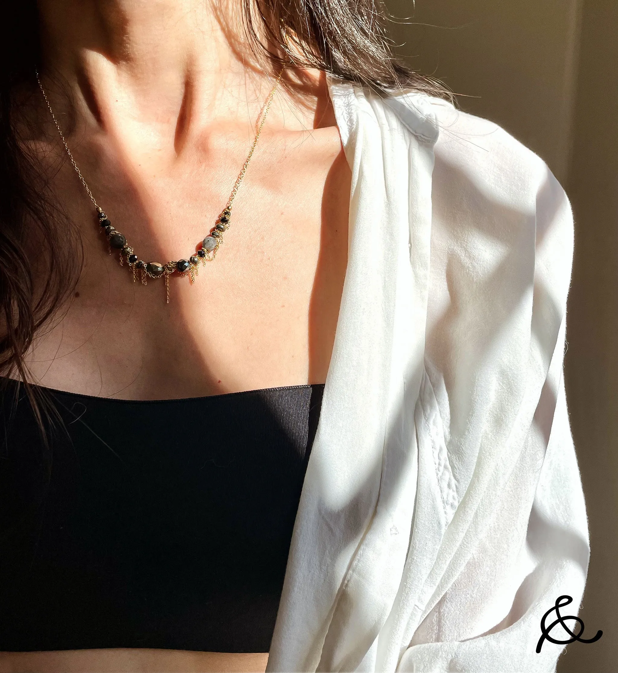 CALYPSO Pyrite Necklace