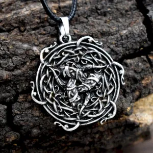 Celtic Trinity Knot Triquetra Pendant Necklace