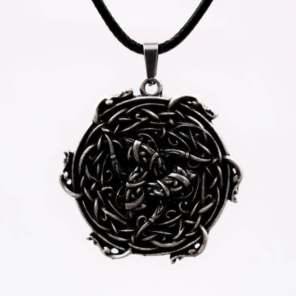 Celtic Trinity Knot Triquetra Pendant Necklace