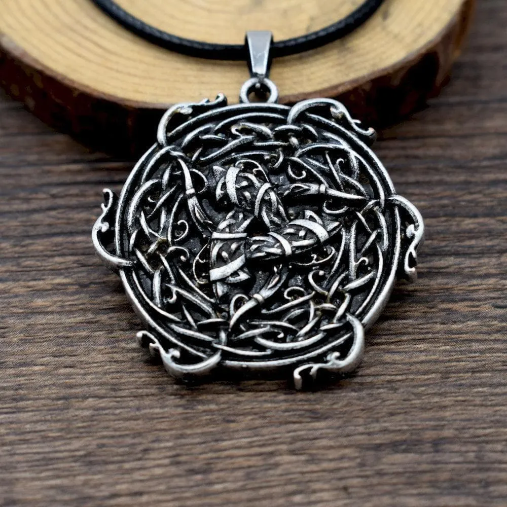 Celtic Trinity Knot Triquetra Pendant Necklace