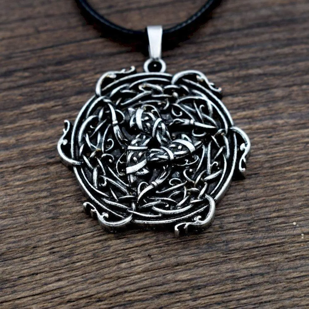 Celtic Trinity Knot Triquetra Pendant Necklace