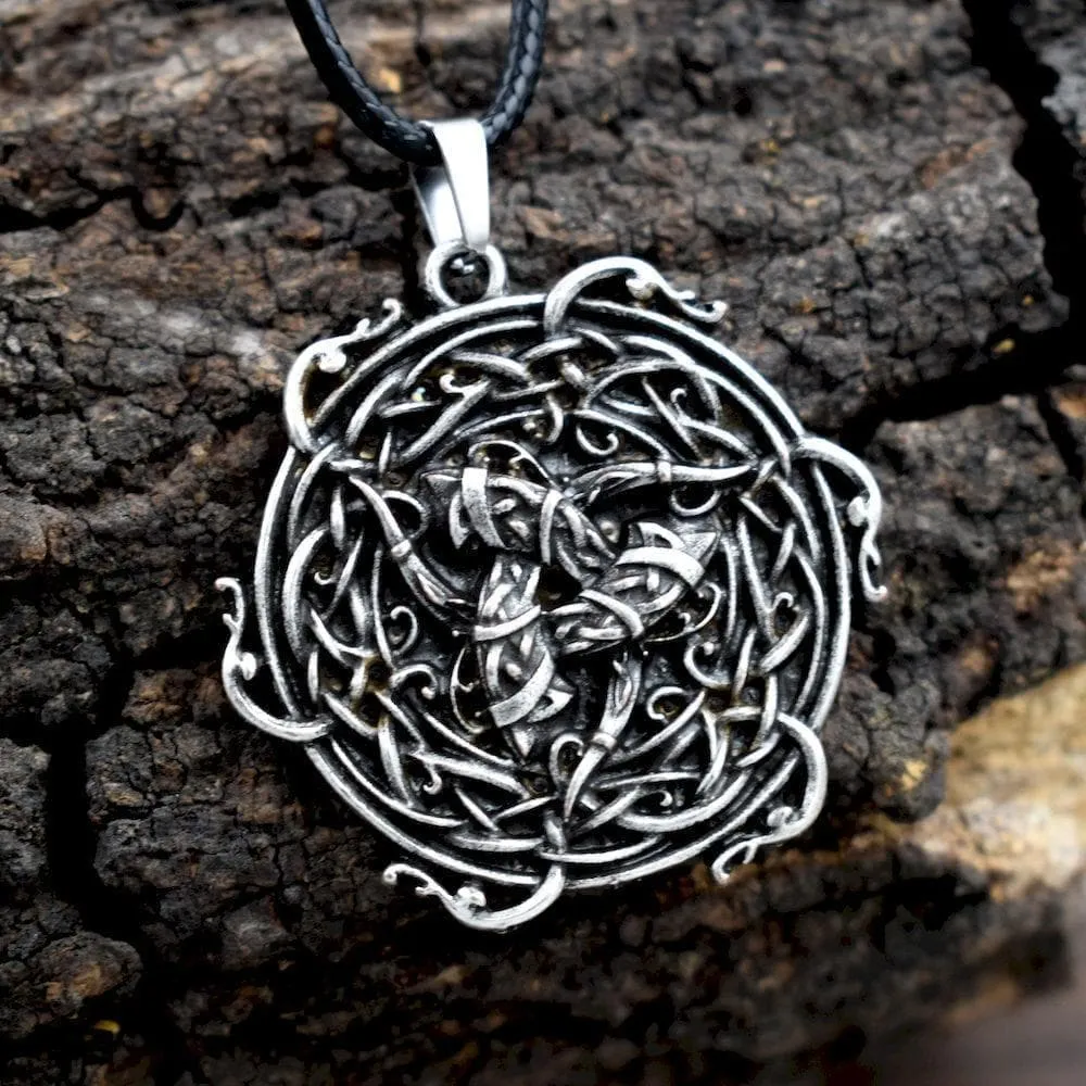Celtic Trinity Knot Triquetra Pendant Necklace