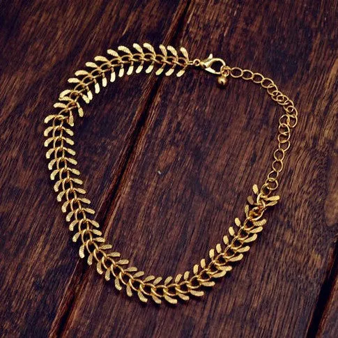 Chain Link Tribal Anklet