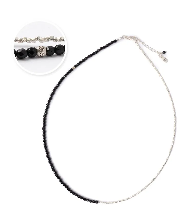 CHALISA T.. / Onyx W-Wrap Anklet