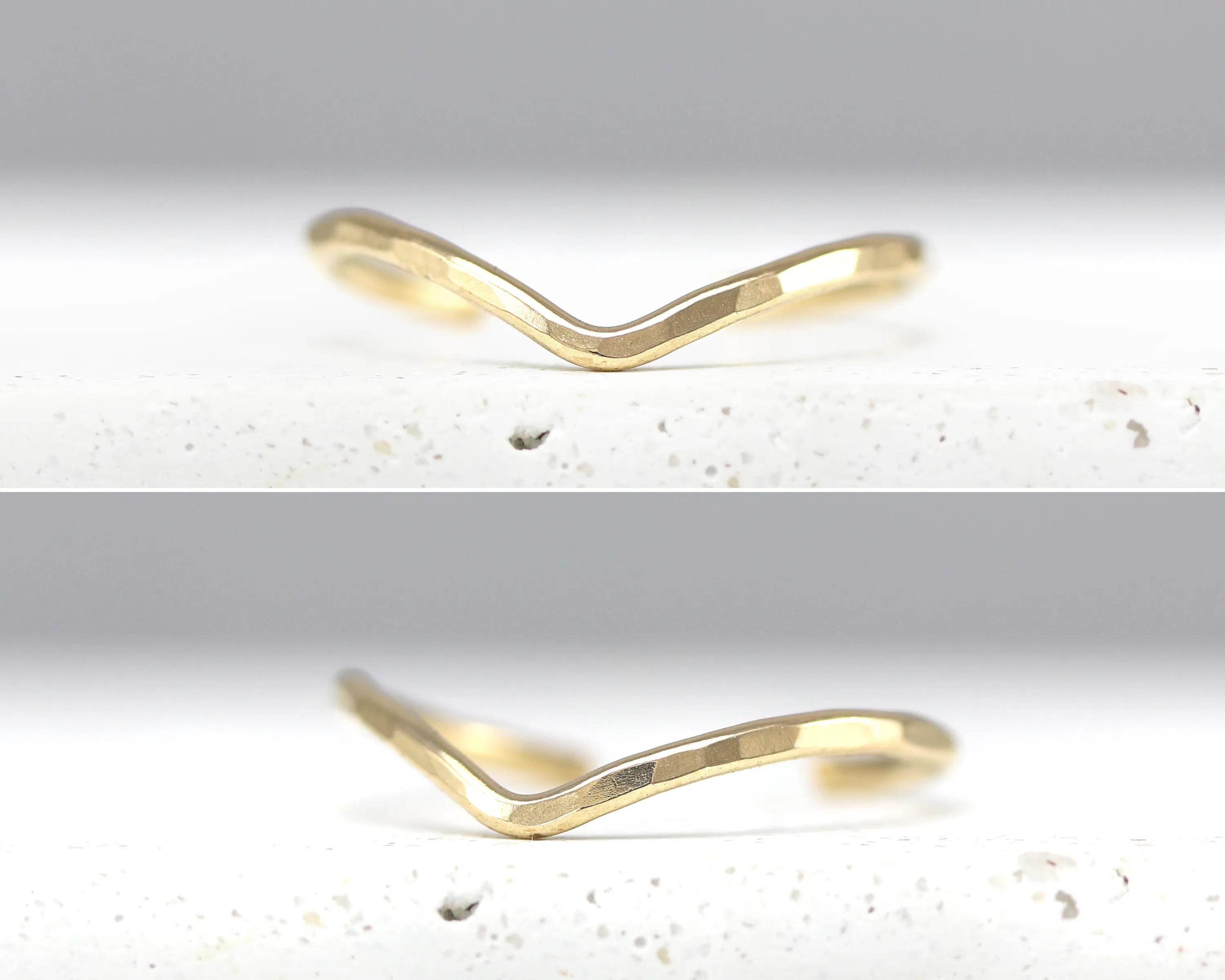 Chevron Toe Ring, Set of 2