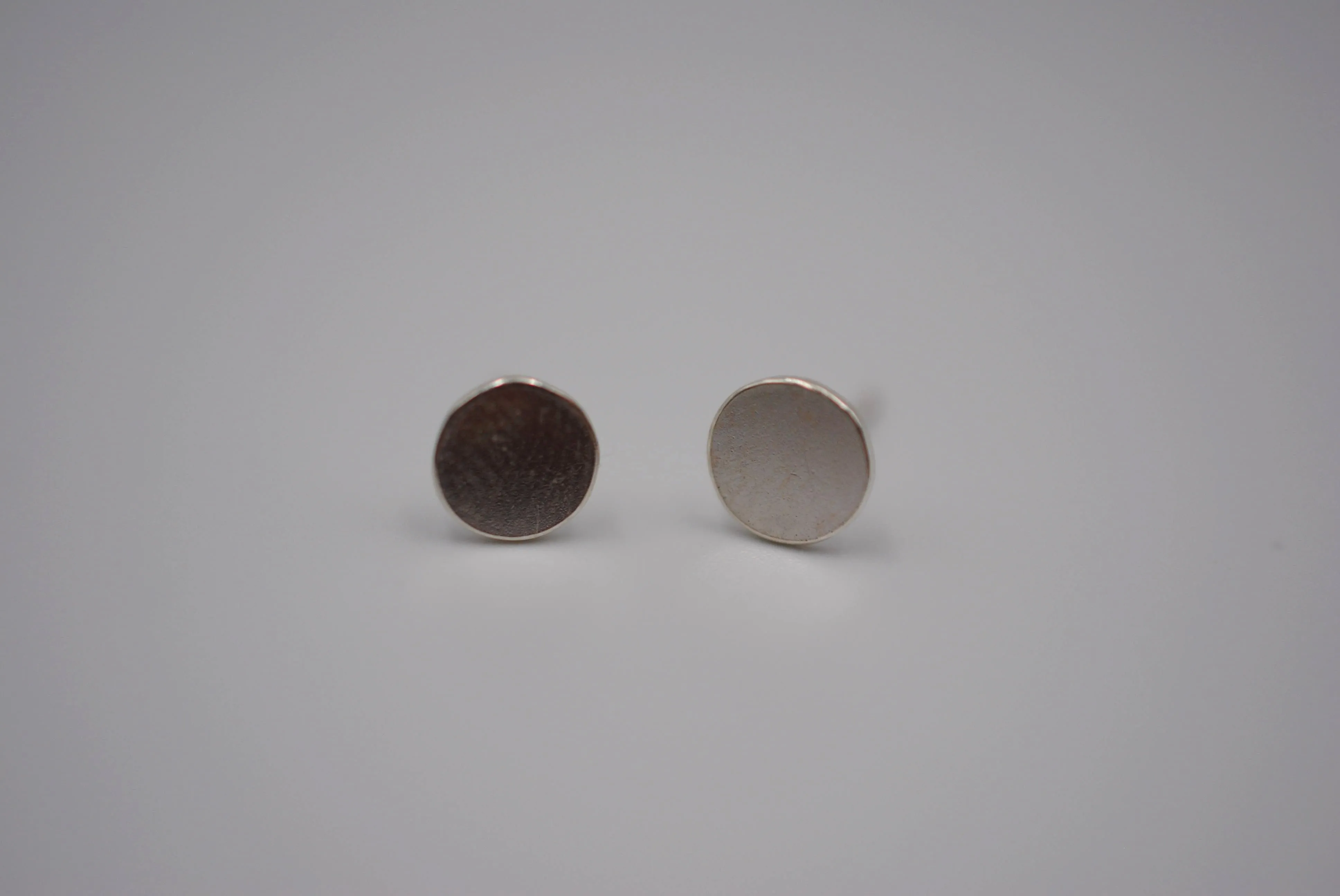 Circle Post Earrings