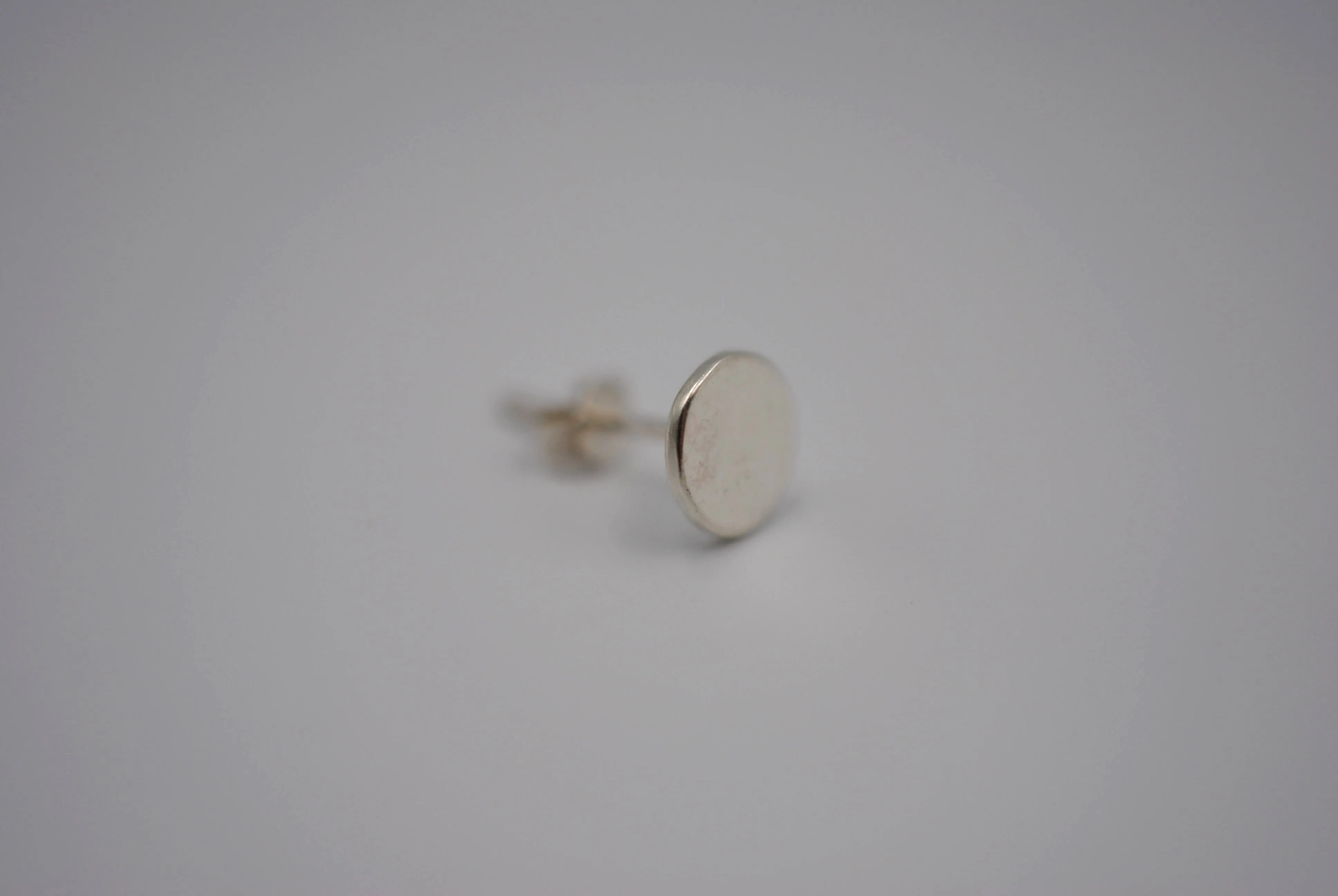 Circle Post Earrings