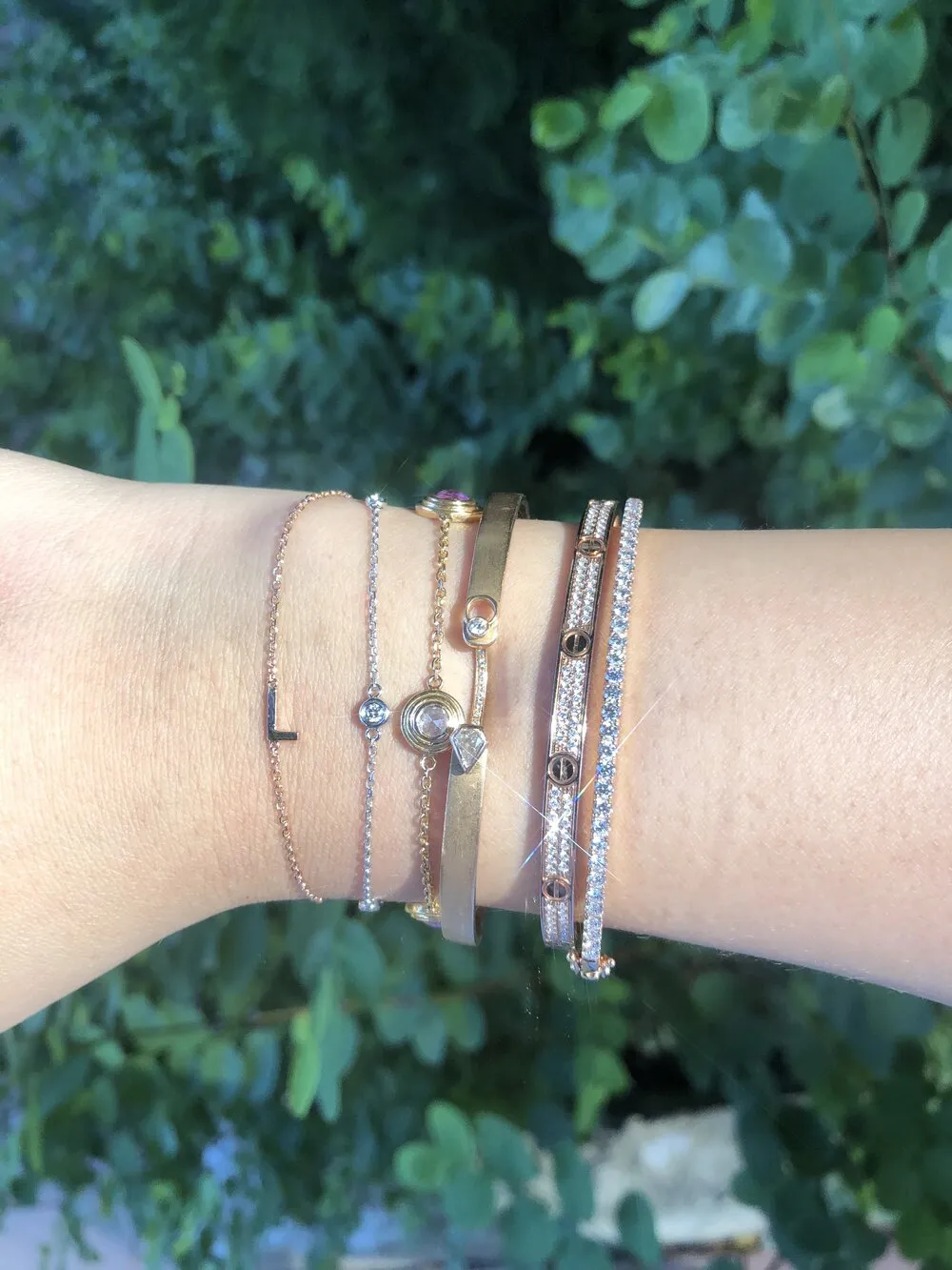 Classic 3 Diamond Bracelet
