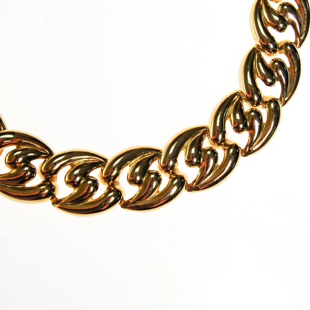 Classic Gold Link Chain Necklace