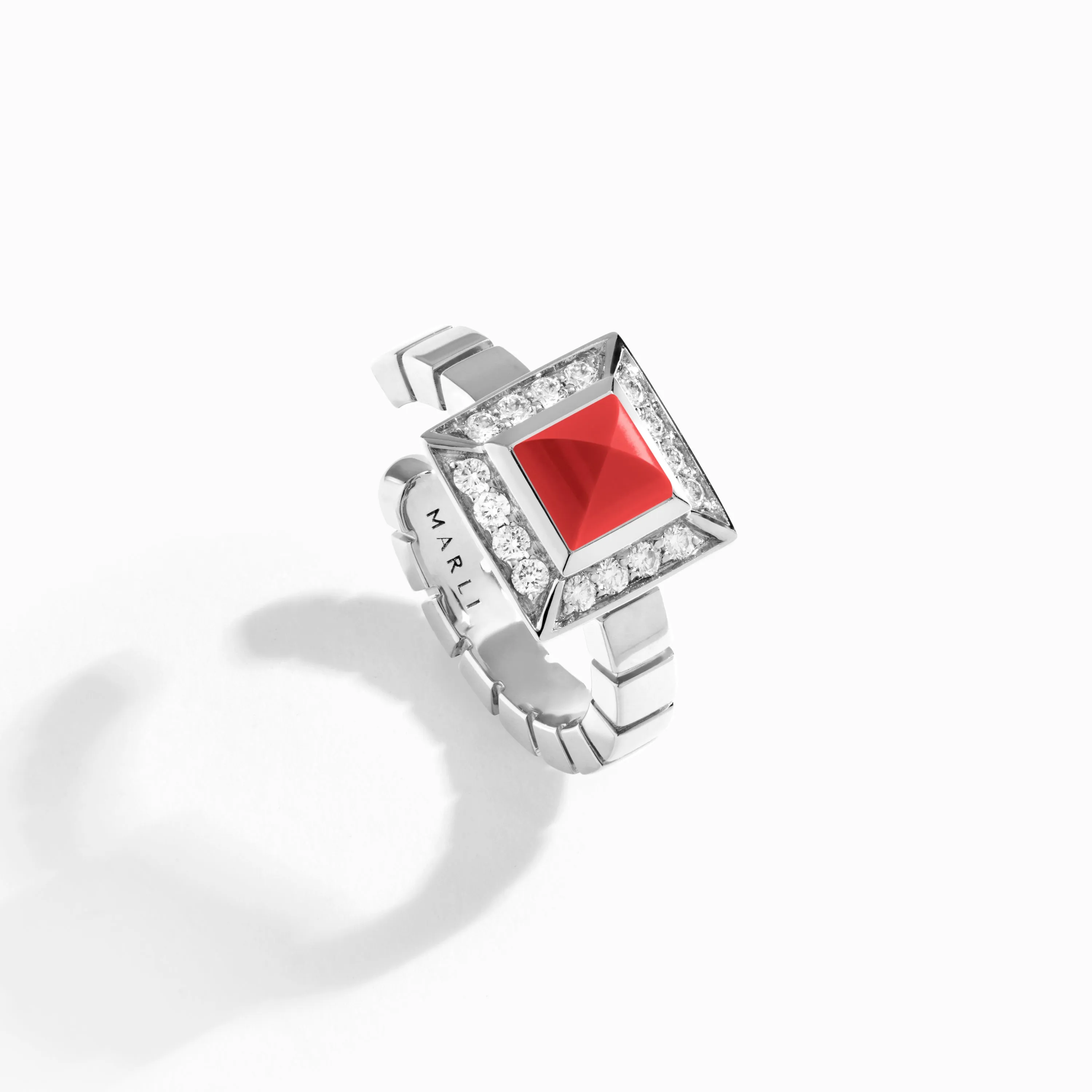 Cleo Lotus Pavé Ear Cuff (Single L)