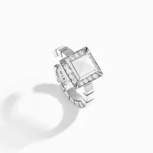 Cleo Lotus Pavé Ear Cuff (Single L)