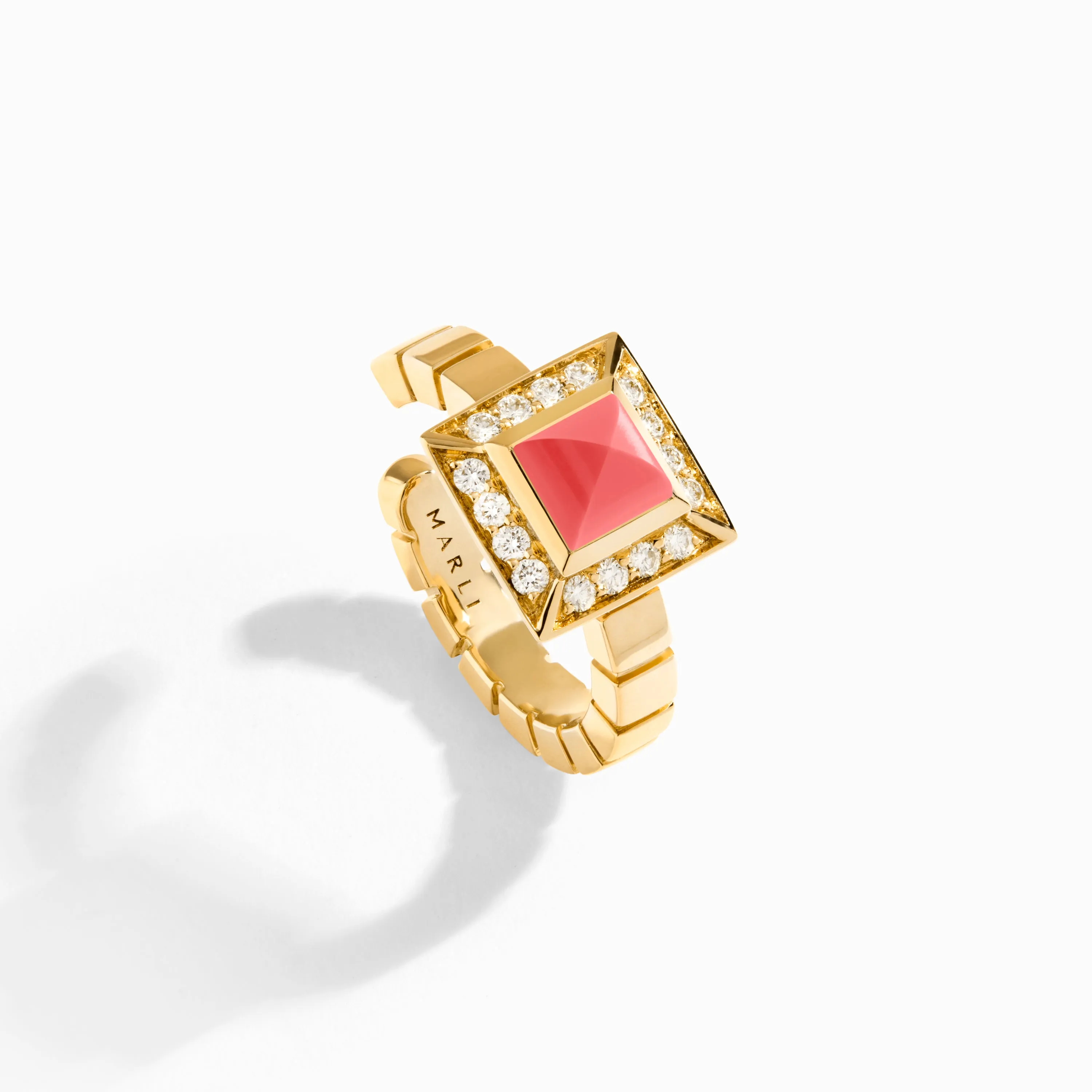Cleo Lotus Pavé Ear Cuff (Single R)