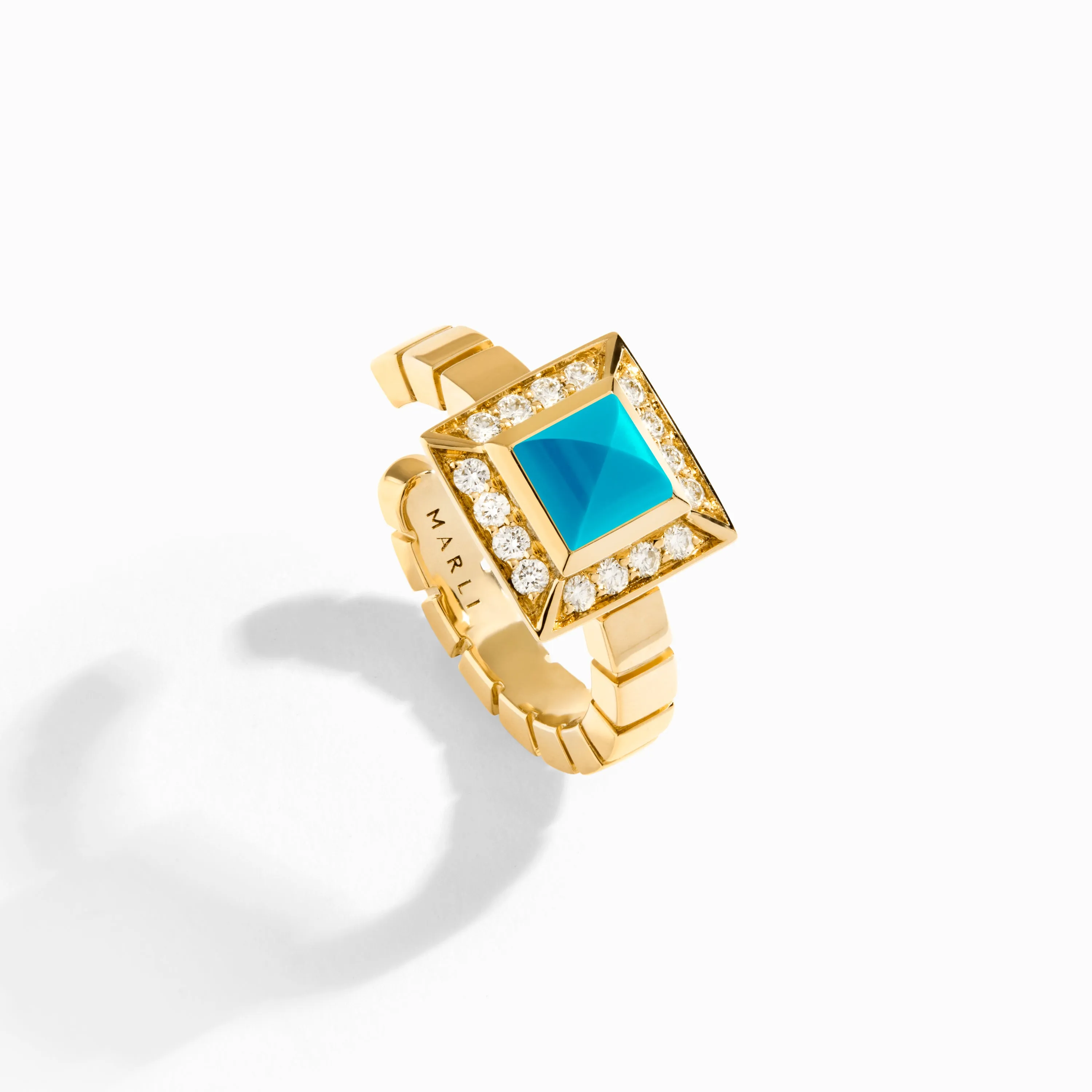 Cleo Lotus Pavé Ear Cuff (Single R)