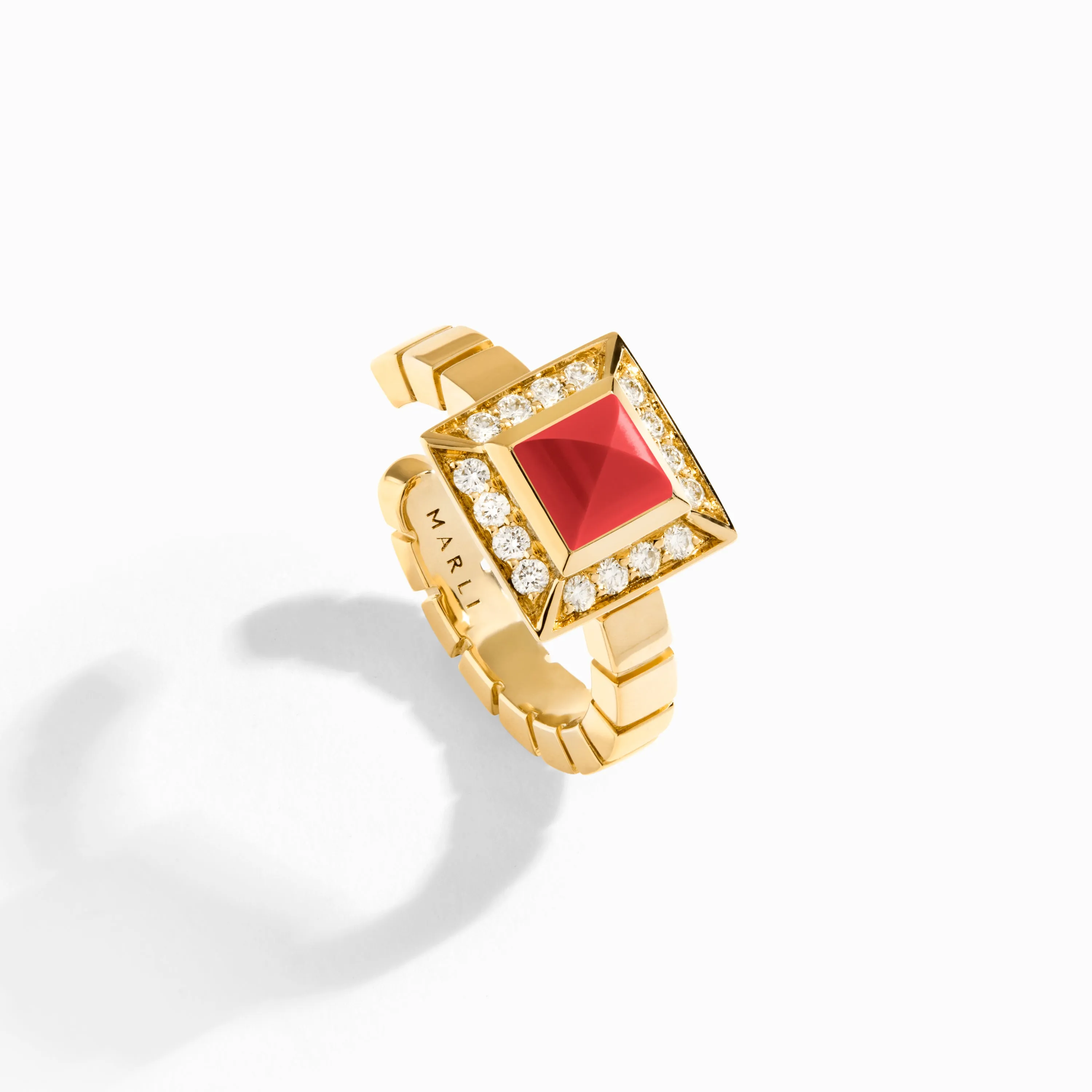 Cleo Lotus Pavé Ear Cuff (Single R)