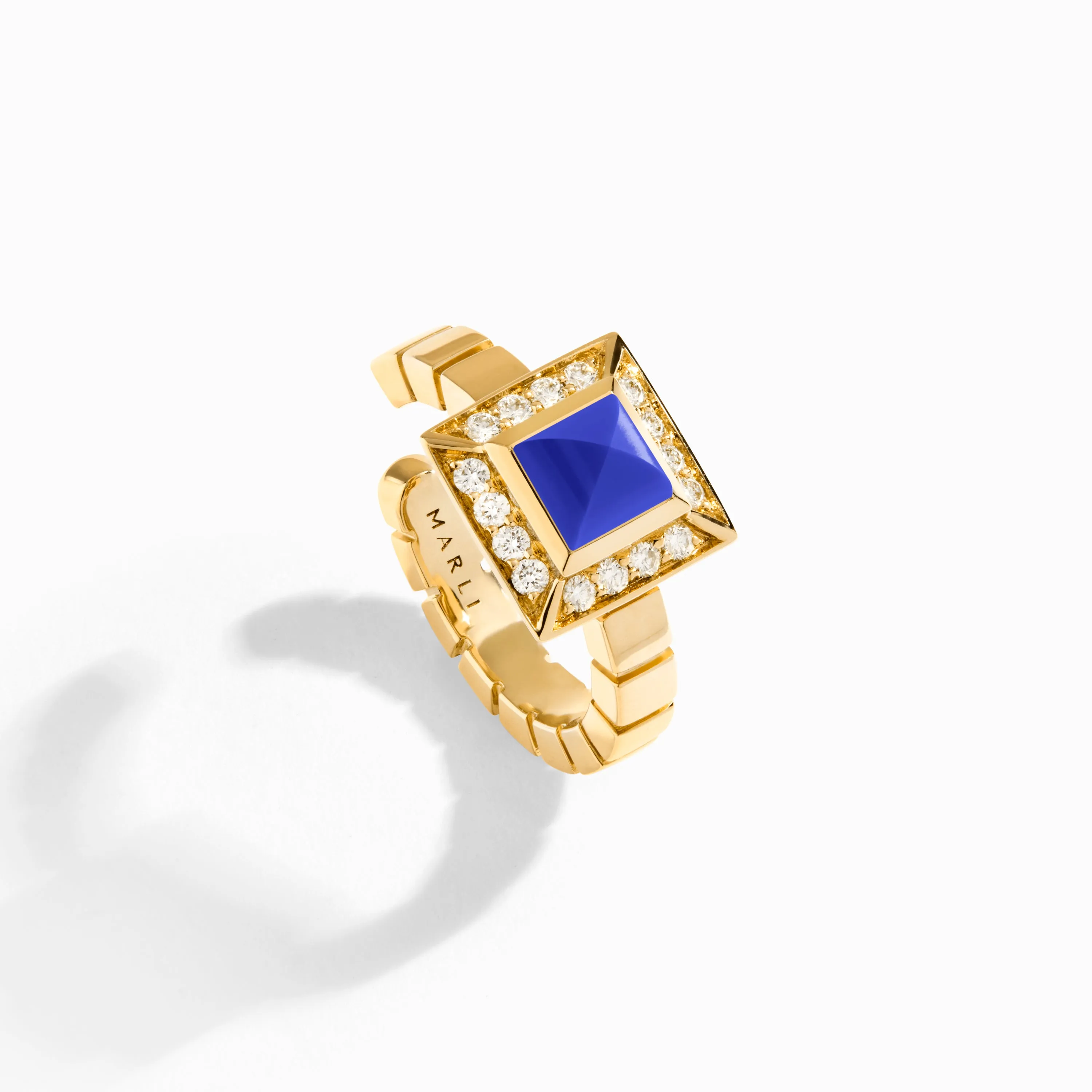 Cleo Lotus Pavé Ear Cuff (Single R)