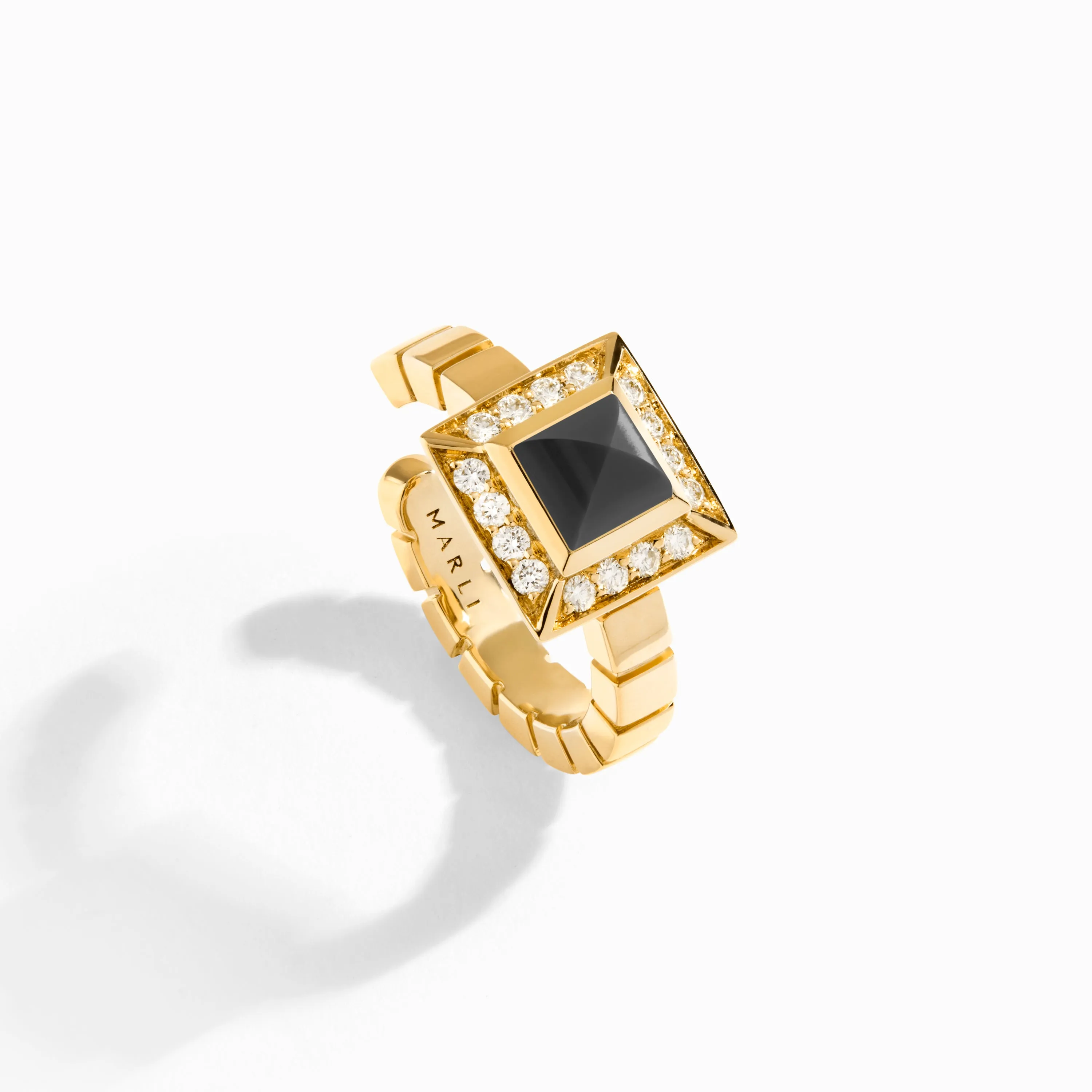 Cleo Lotus Pavé Ear Cuff (Single R)