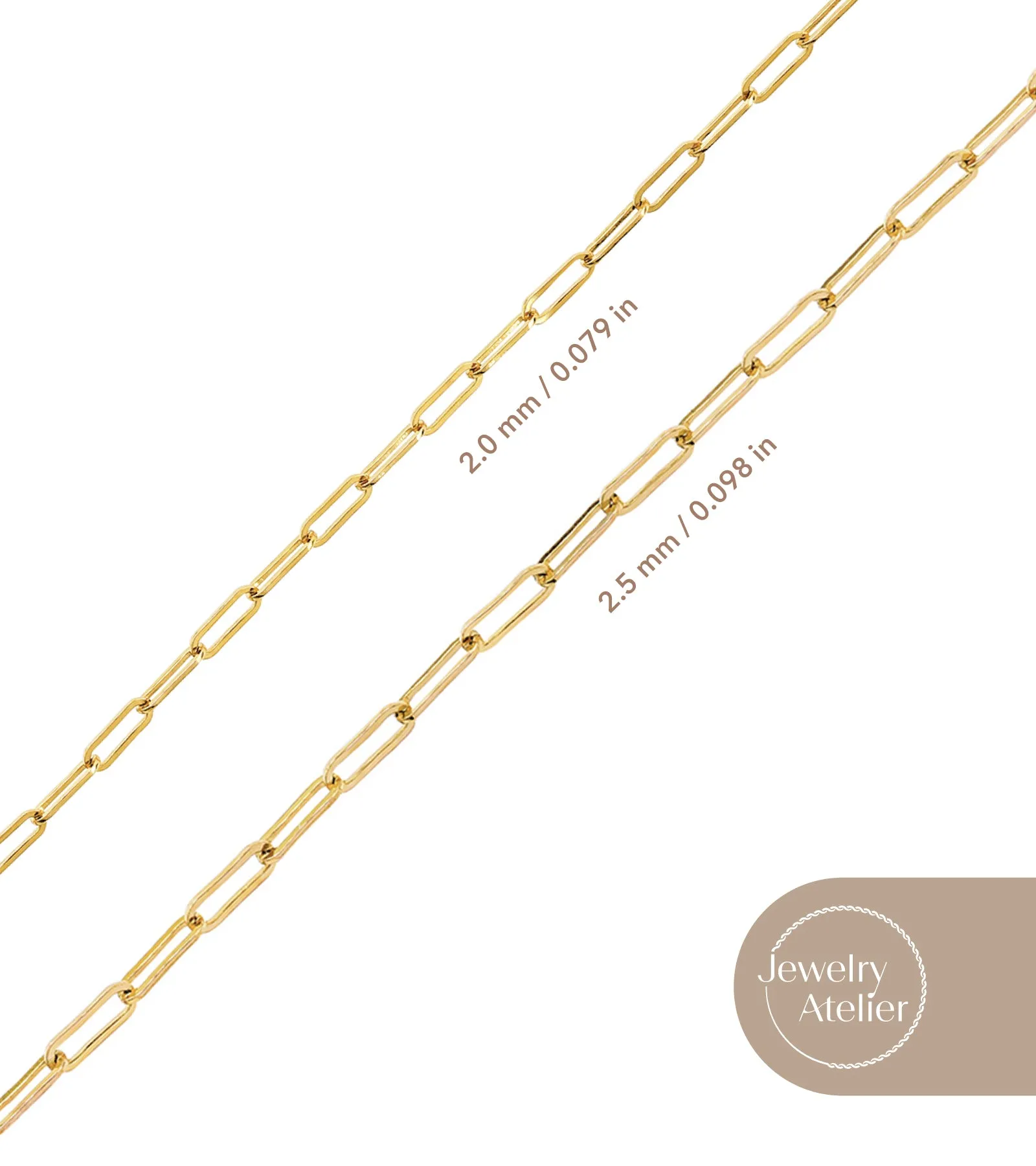 Clip Chain Necklace (2.5mm)