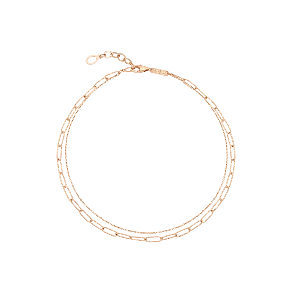 Clip Combi Double Chain Anklet FMSM4017
