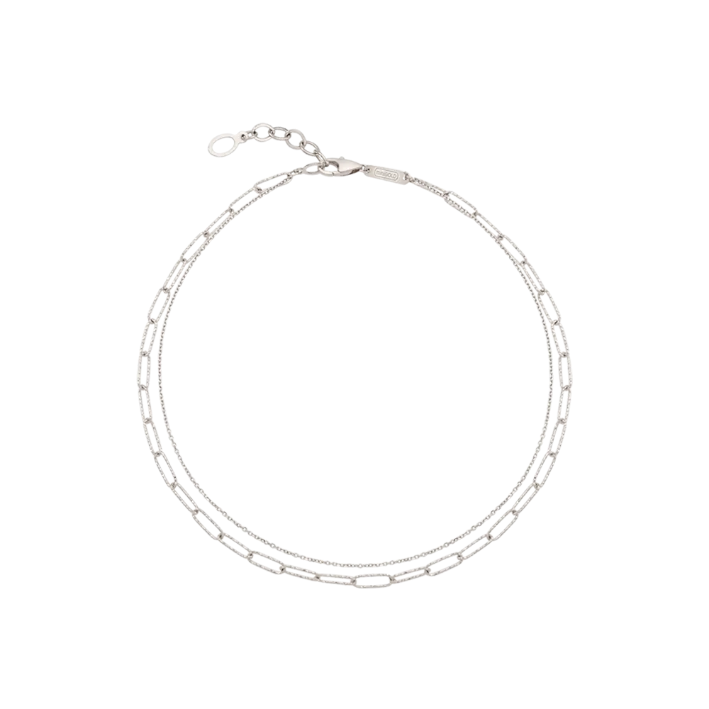 Clip Combi Double Chain Anklet FMSM4017