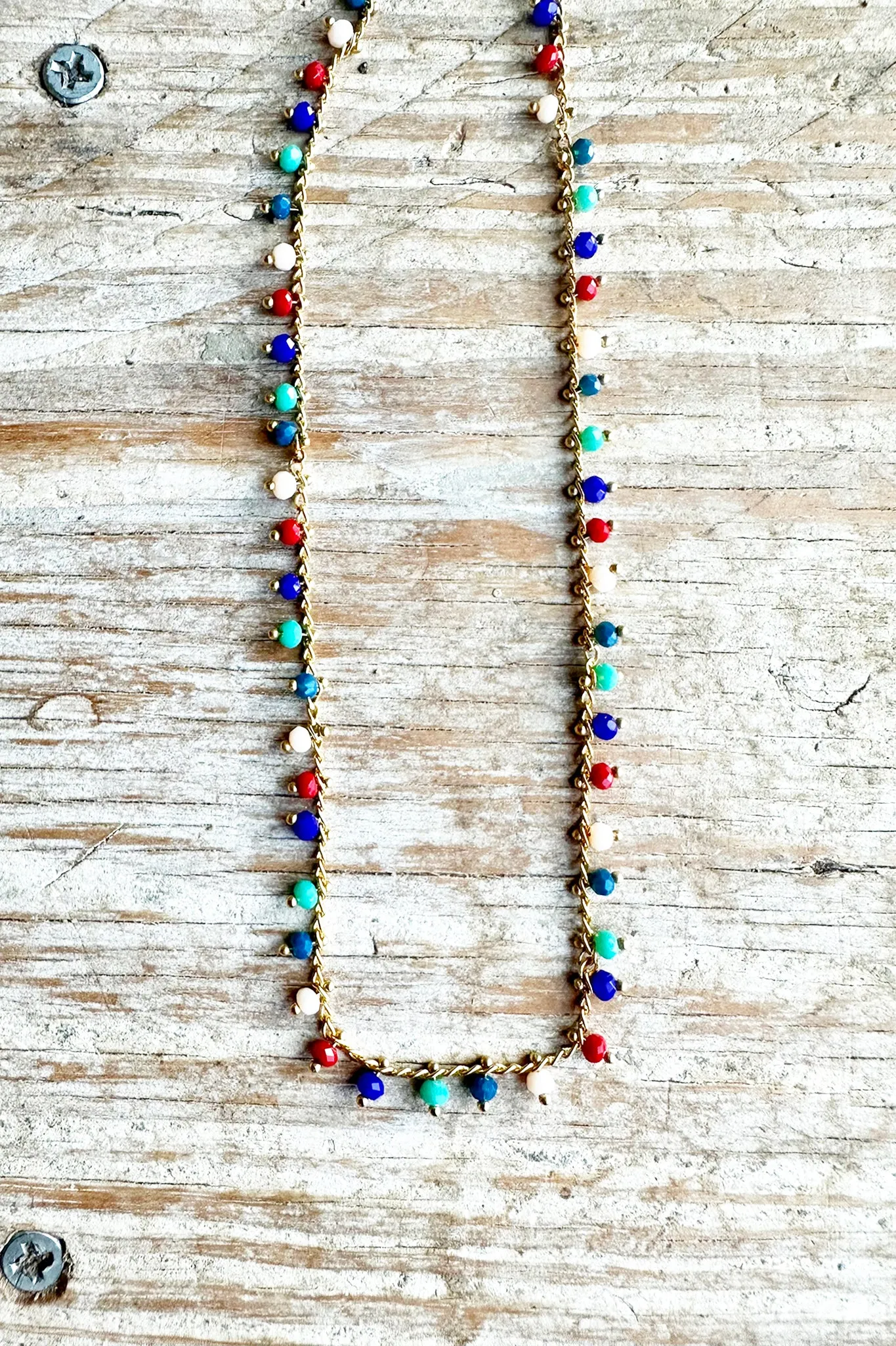 Coachella Gemstone Necklace