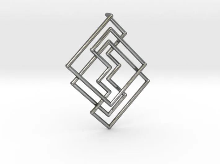 Cobweb Necklace (Larger) (Metal)