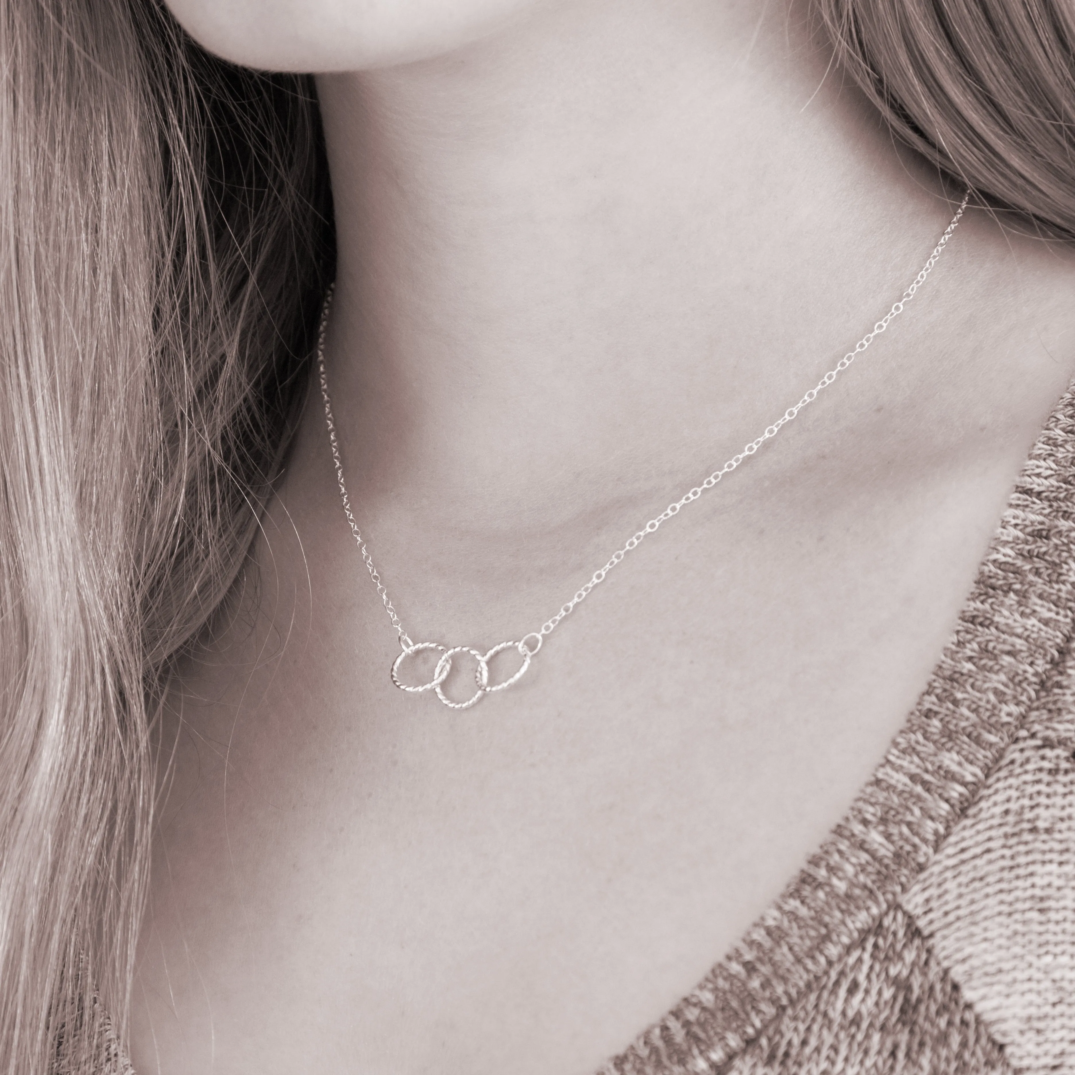 Cousins PERSONALIZED Sterling Silver Necklace by Ornata