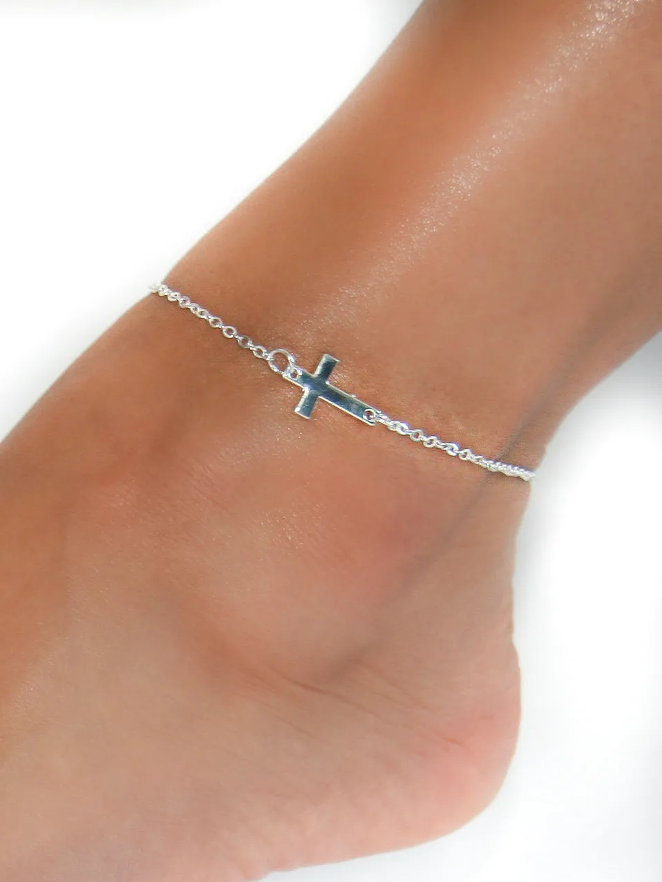 Cross Anklet