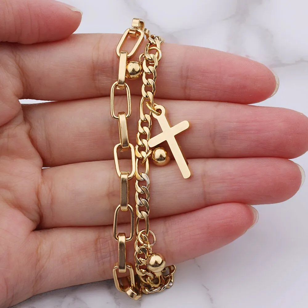 Cross Bracelet
