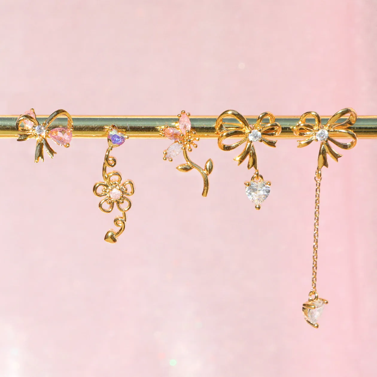 Curtsy Bow Earrings