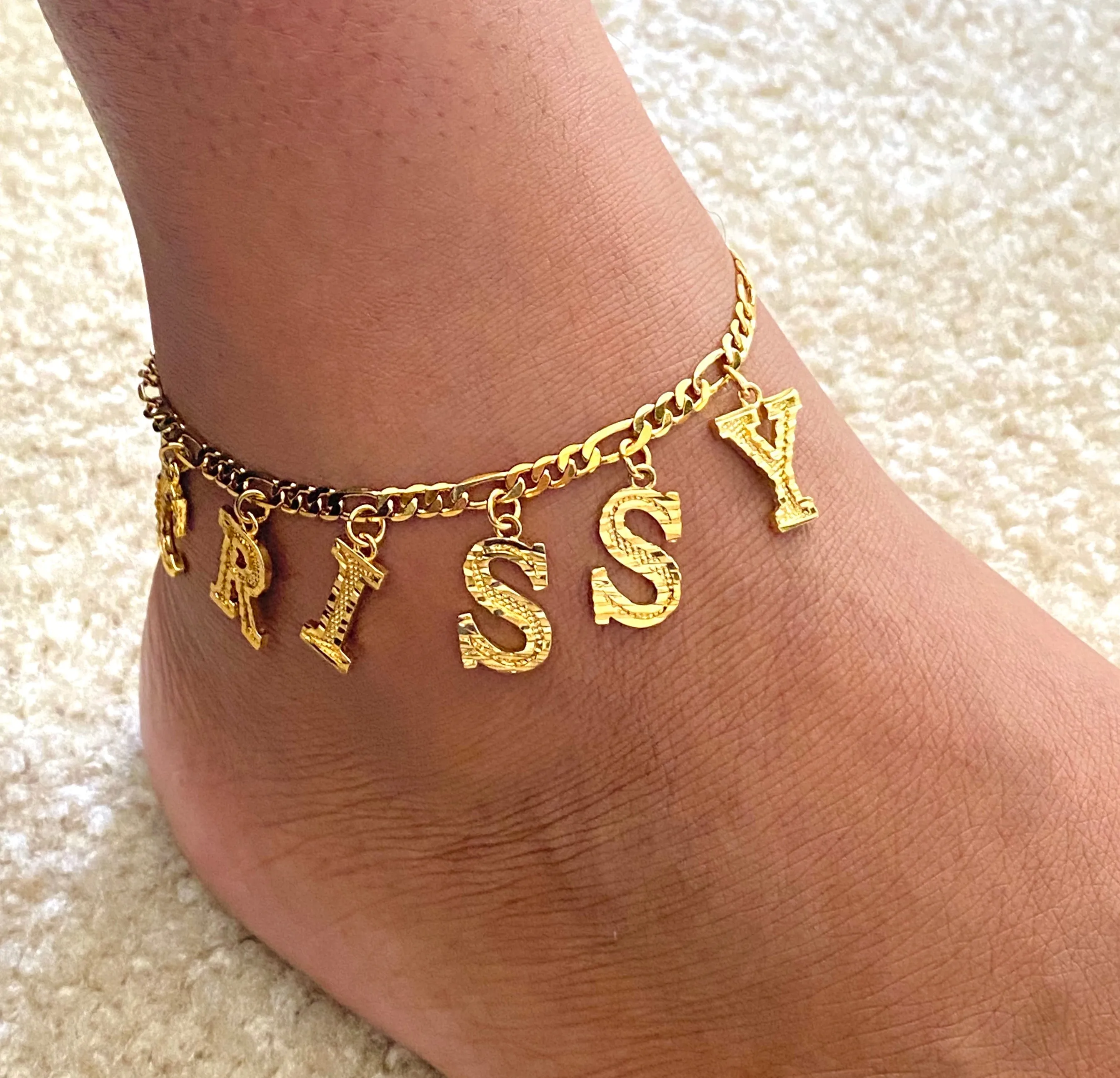 Custom Anklet or Necklace **Ships in 2 weeks**