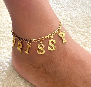 Custom Anklet or Necklace **Ships in 2 weeks**