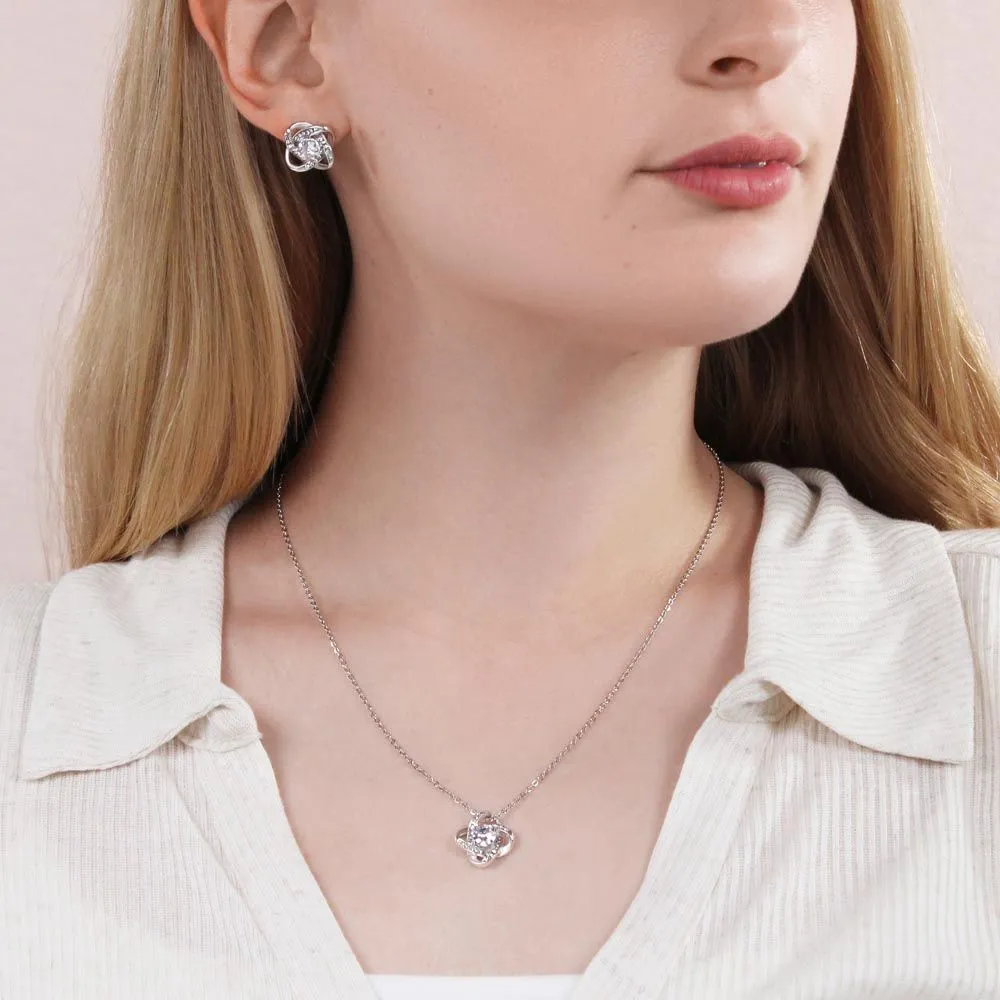 Custom To My Fiancée Every Love Story Is Beautiful 14k White Gold Pendant Necklace Jewelry Gift For Fiancée Mother day