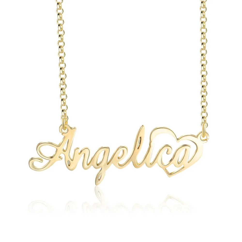 Customized Cursive Nameplate