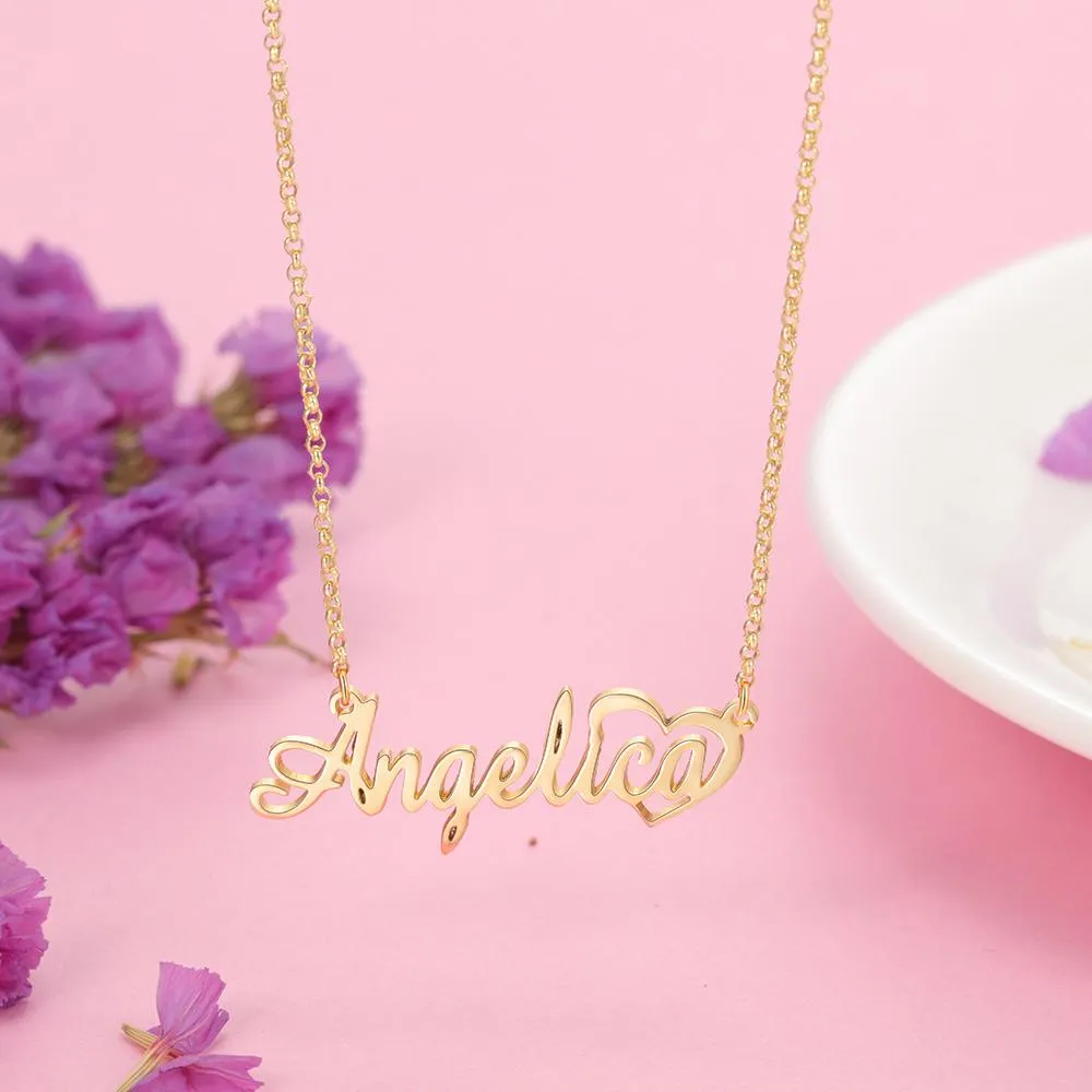 Customized Cursive Nameplate