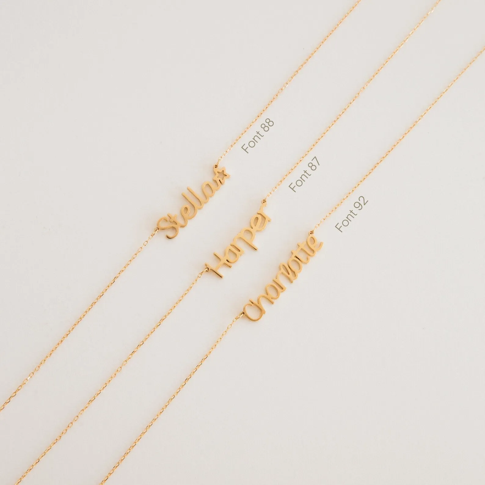 Customized Kid's Name Necklace