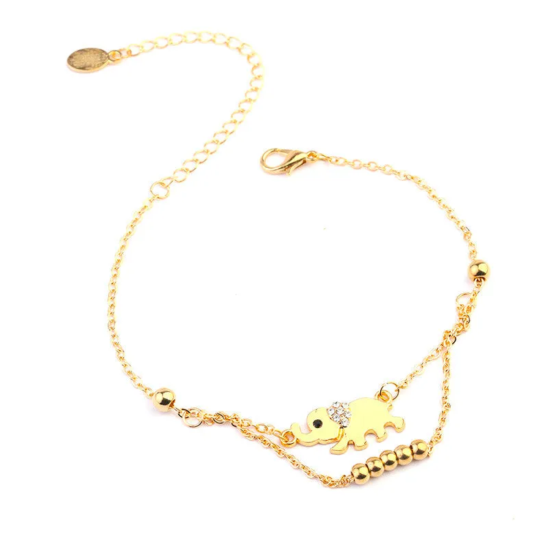 Cute Elephant Anklet