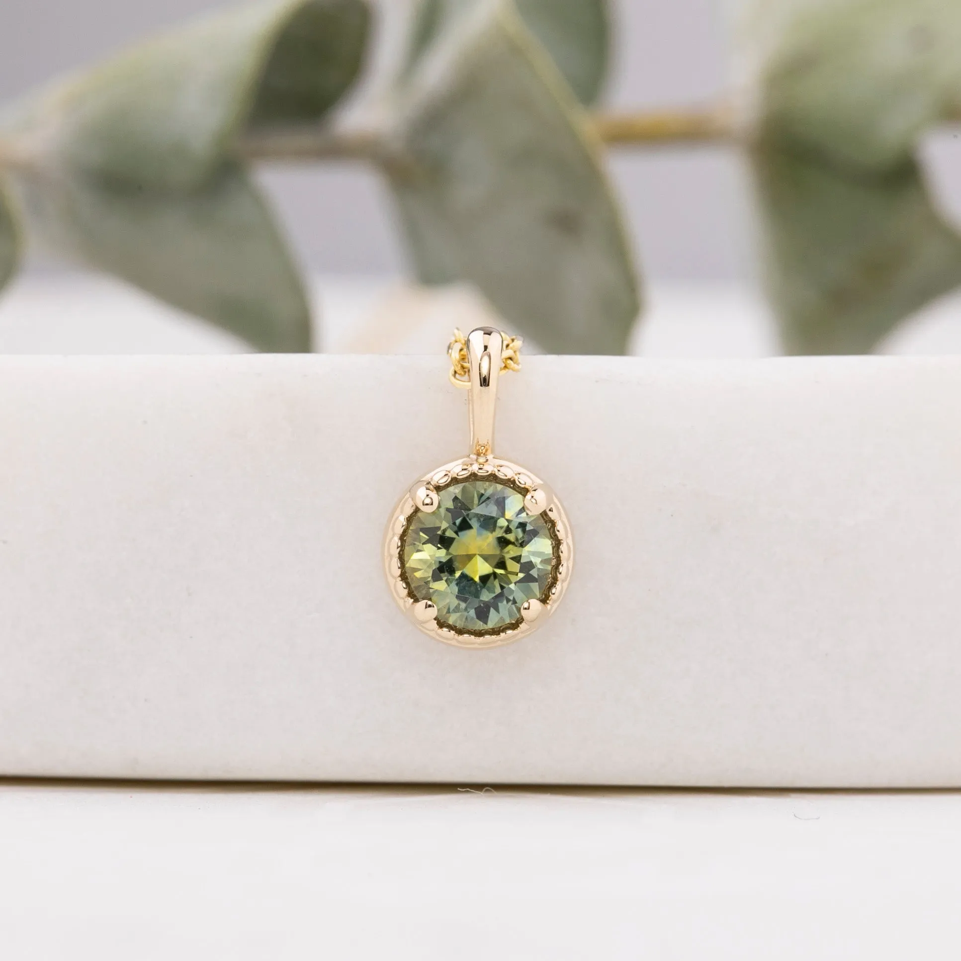 Dahlia Charm Necklace Setting (Large)