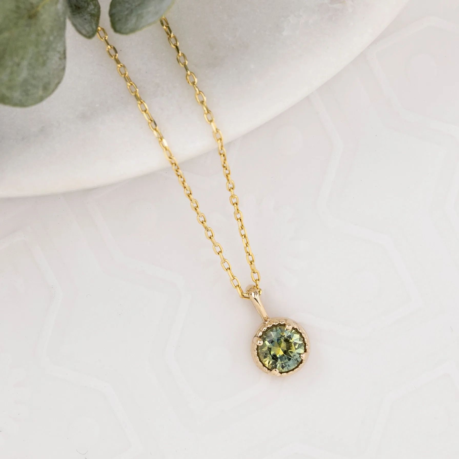 Dahlia Charm Necklace Setting (Large)